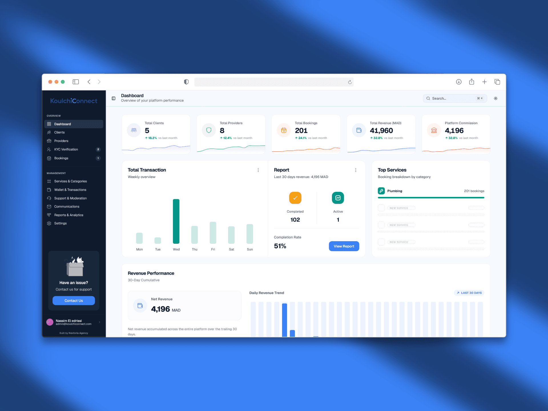 KoulchiConnect Services Marketplace Platform